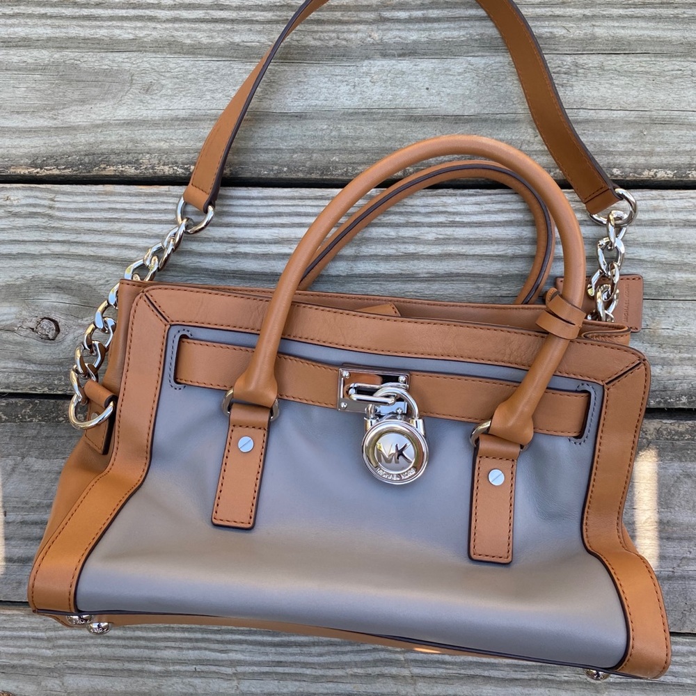 Michael Kors two toned bag